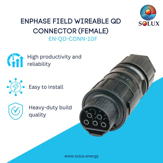 This is an image of Enphase Field Wireable Connector Female 