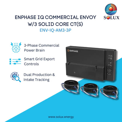 This is an image of Enphase IQ Commercial Envoy W/3 Solid Core Current Transformers