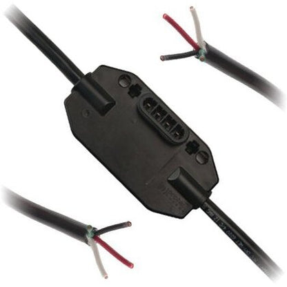 Product Image of ET10-208-BULK, an Enphase 5-conductor trunk cable with portrait orientation connector on a white background.