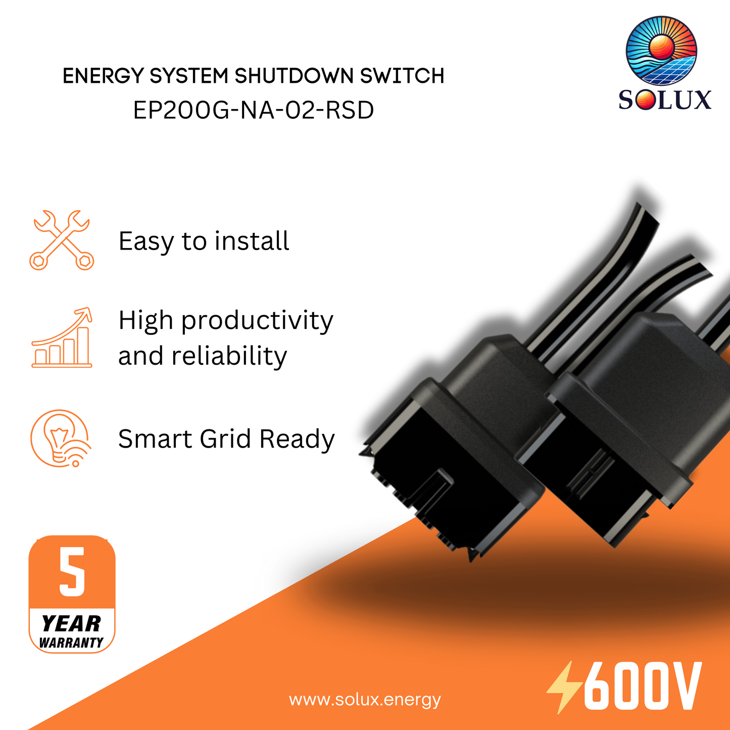 Enphase Energy System Shutdown Switch for emergency power shutoff.