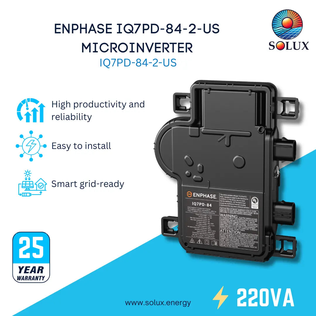 This is an image of Enphase IQ7PD-84 Microinverter | M190 Legacy Upgrade
