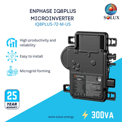 This is an image of Enphase IQ8Plus Microinverter 300VA