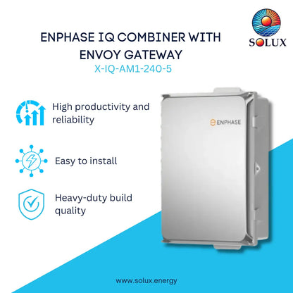 This is an image of Enphase X-IQ-AM1-240-5 IQ Combiner with Envoy Gateway