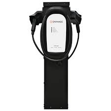 Product image of PMD-10R, showing an Enphase HCS-40 Level 2 EV charger, isolated on a white background.
