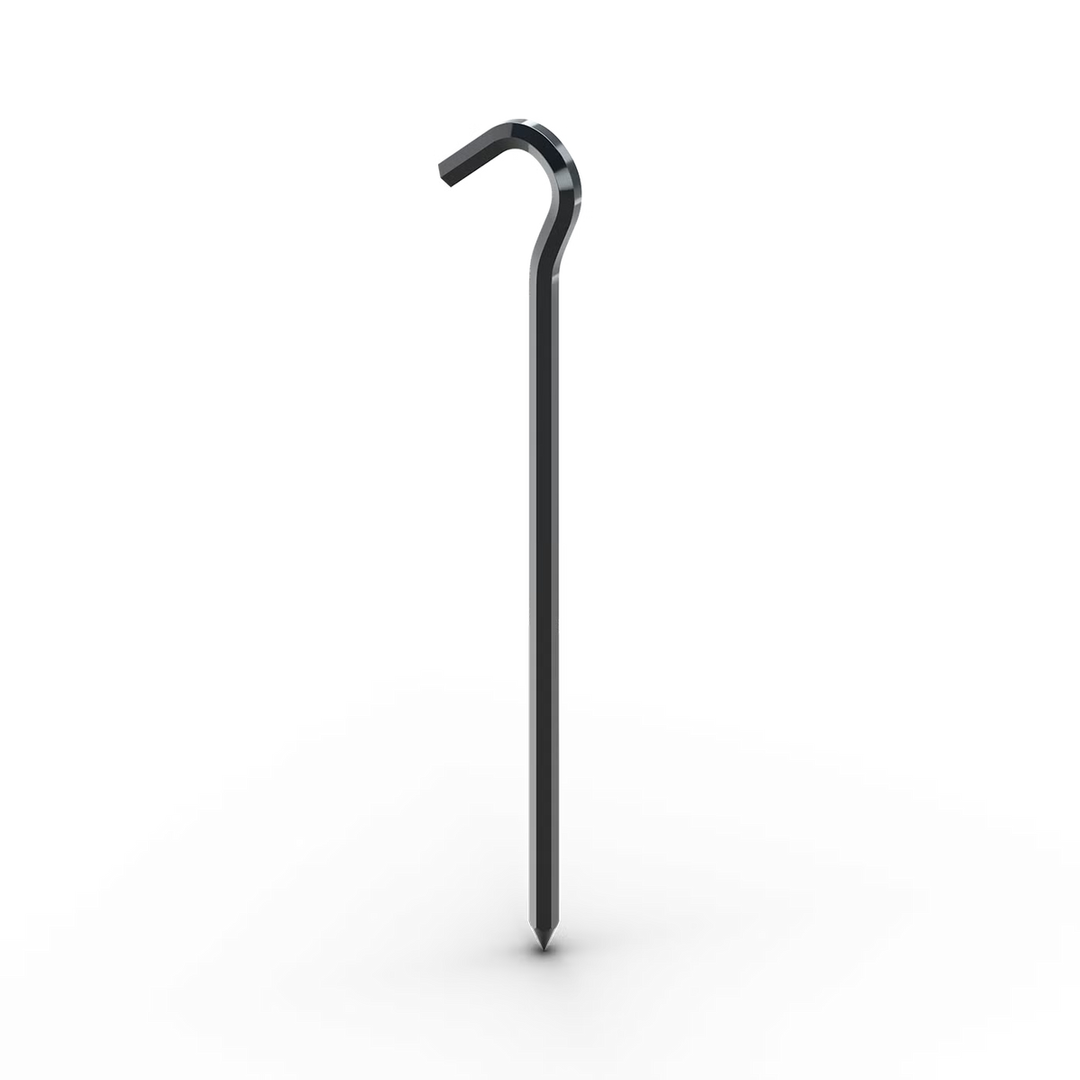 Solar Panel stake on a white background