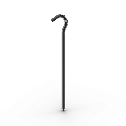 Solar Panel stake on a white background
