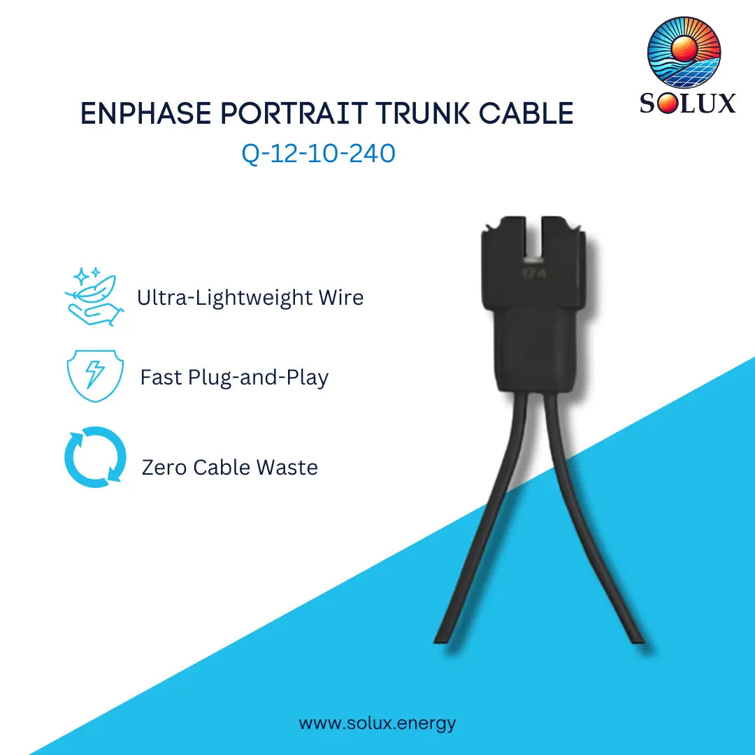 This is a  image of Enphase Q-12-10-240 Portrait Trunk Cable (60/72Cell)