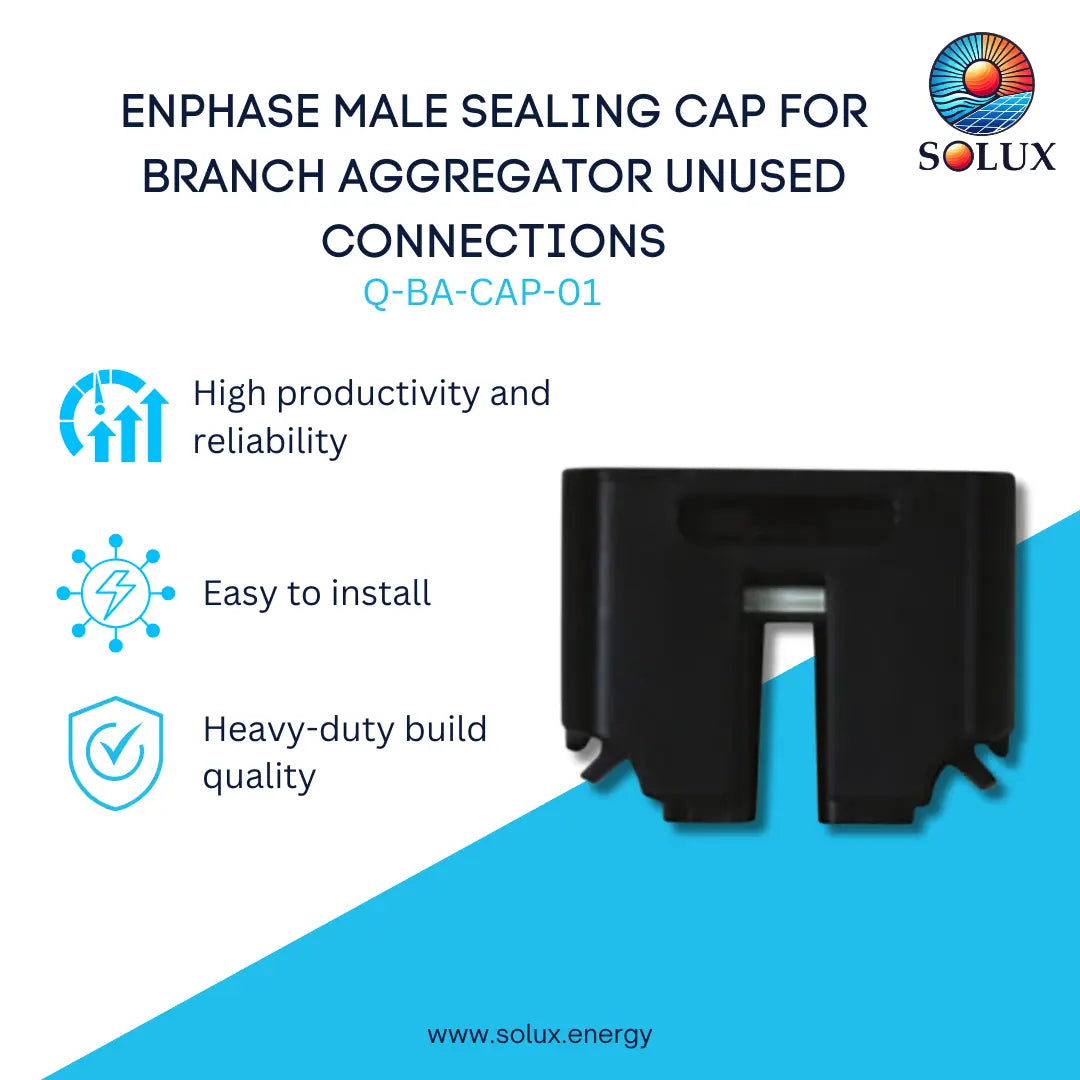This is an image of Enphase male sealing caps for branch aggregator unused connections