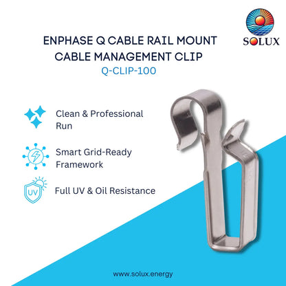 This is an image of Enphase Q Cable Management Clip (100pcs)