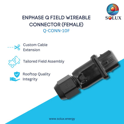 This is an image of Enphase Q Connector Field Wireable (Female)