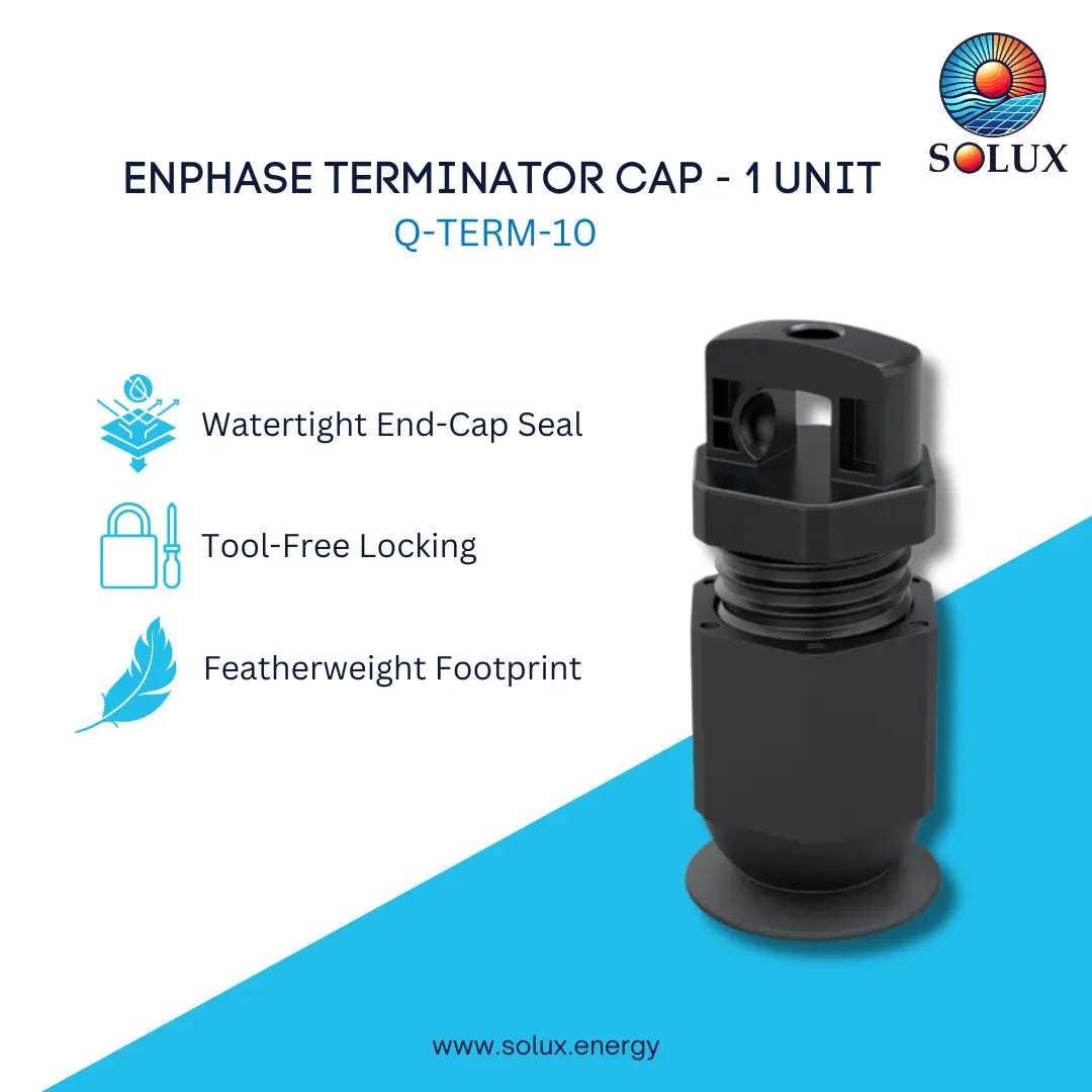 This is an image of Enphase Q-TERM-10 Terminator Cap - 1 Unit