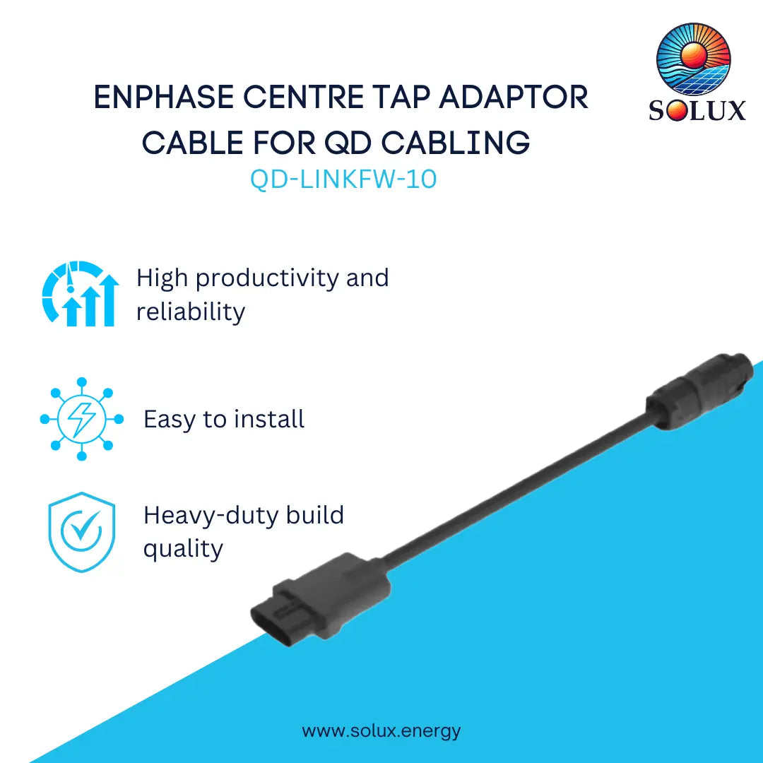 This is an image of Enphase Center Tap Adaptor Cabling QD-LINKFW-10, Sold in pack of 10
