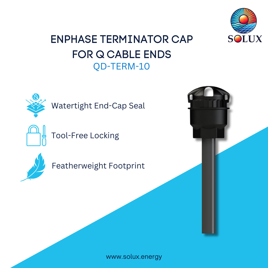 This is an image of Enphase QD Cable Terminator Cap For Q Cable Ends QD-TERM-10  