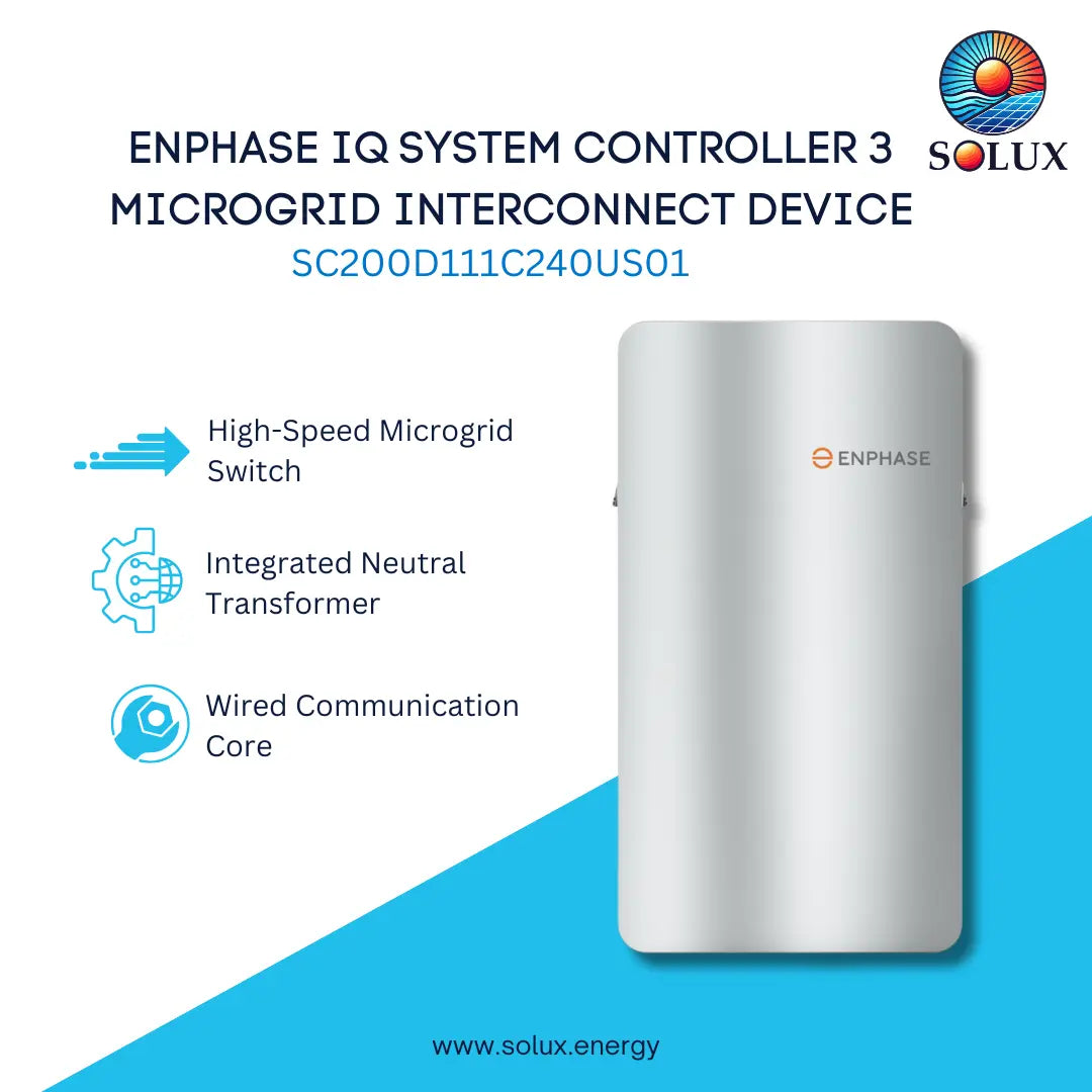 This is an image of Enphase IQ System Controller 3 Microgrid Interconnect Device