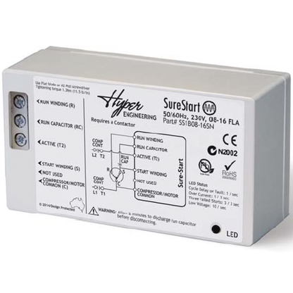 Product Image of CELLMODEM-07-INT-05, an Enphase soft starter for HVAC loads on a white background.