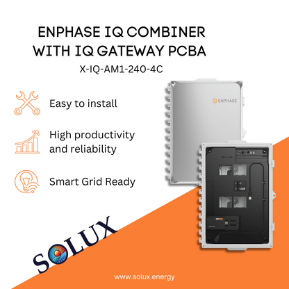 This is an image of Enphase X-IQ-AM1-240-4C IQ Combiner 4C with IQ Gateway PCBA 120V/240V Split Phase