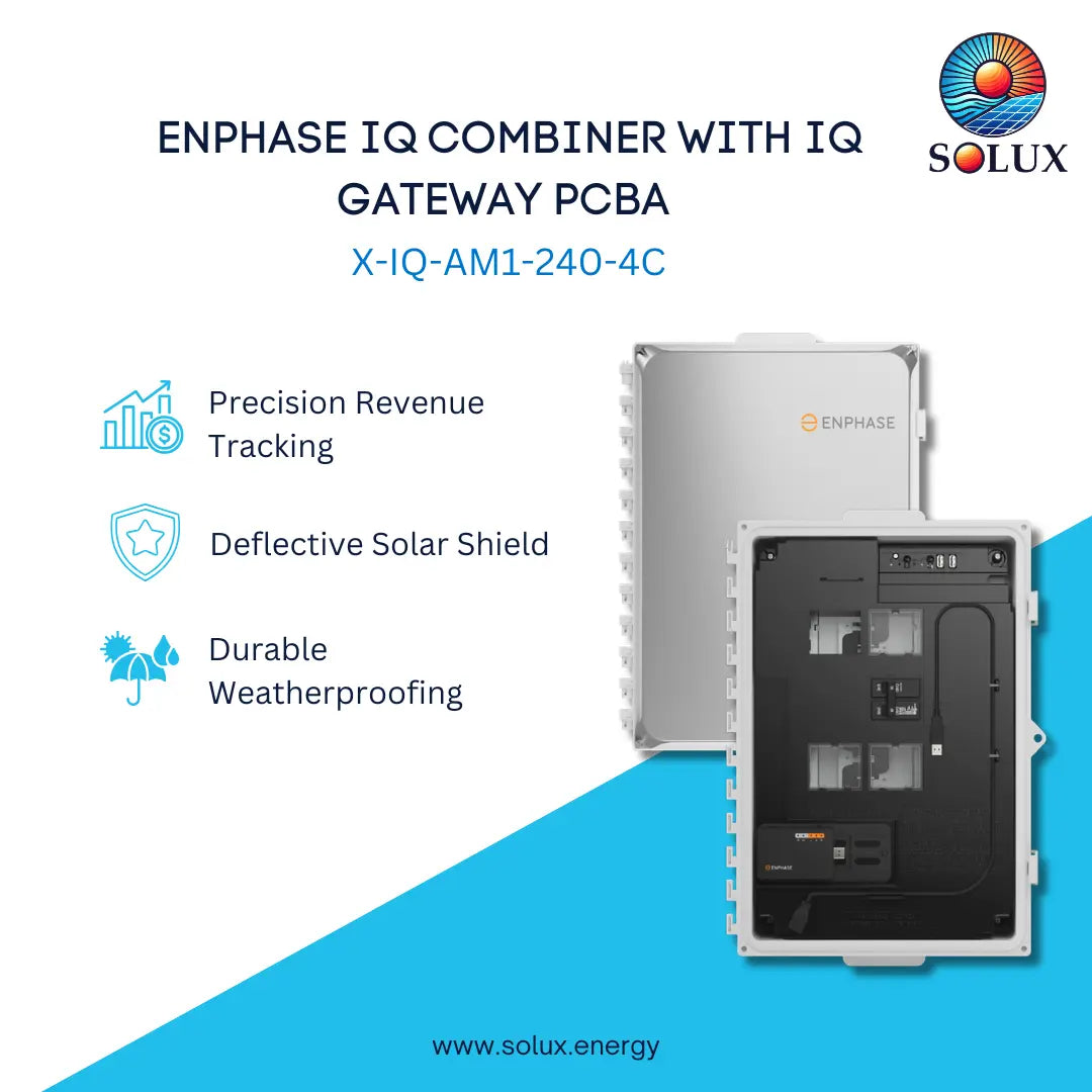 This is an image of Enphase X-IQ-AM1-240-4C IQ Combiner 4C with IQ Gateway PCBA 120V/240V Split Phase