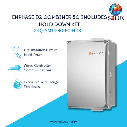 This is an image of This is an image of Enphase IQ Combiner 5C with IQ Gateway