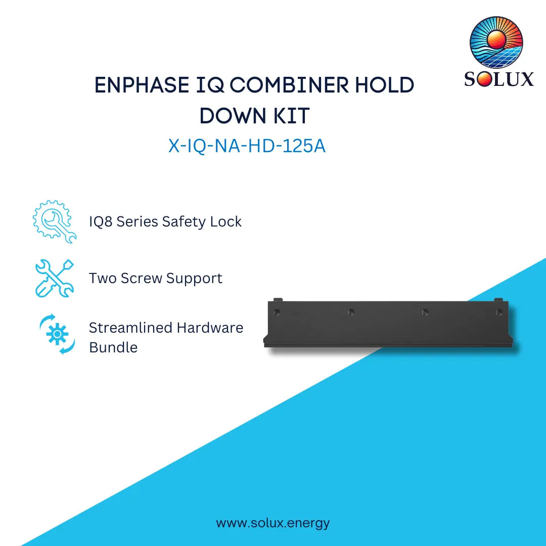 This is is an image of  Enphase IQ Combiner Hold Down Kit