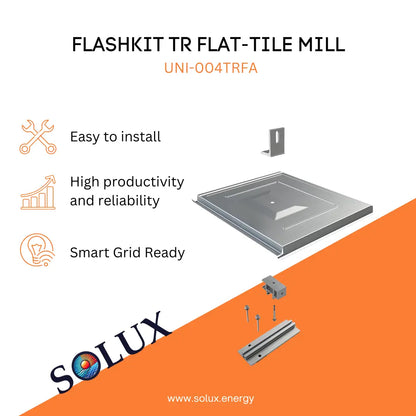 UNIRAC FLASHKIT TR FLAT-TILE MILL (Priced as 1 pc