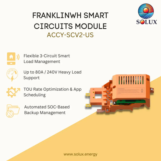 FranklinWH FWH-ACCY-SCV2-US Smart Circuits Module - 3 Circuits