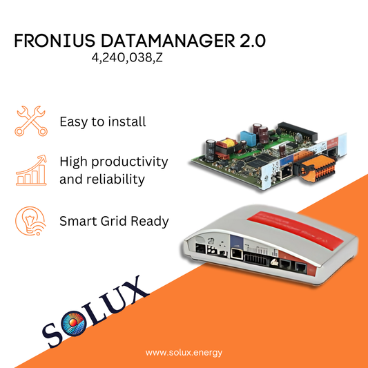 This is an image of Fronius Datamanager2.0 WLAN GalSymPrim Smart Grid Software