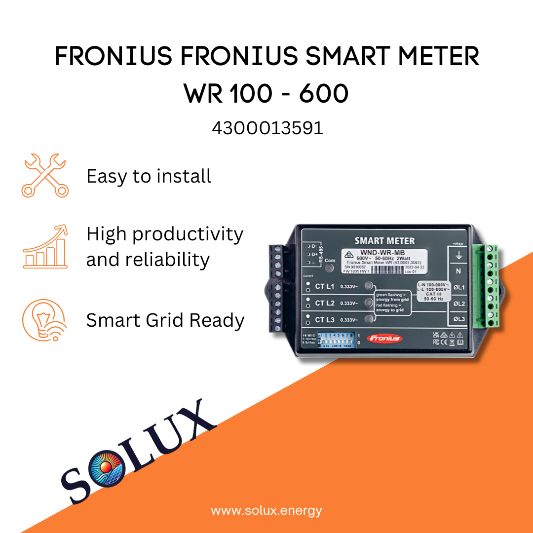 This is an image of Fronius Smart Meter WR 100 - 600