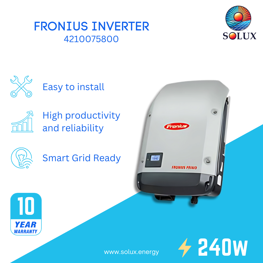 This is an image of Fronius Primo High Power Inverter FRO-P-10.0-208-240 WLAN/LAN/web server