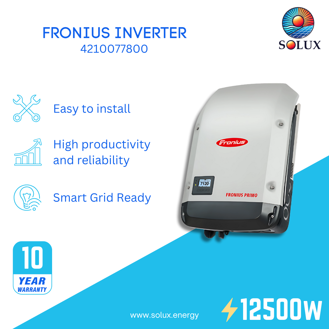 This is an image of Fronius Primo Inverter FRO-P-12.5-208-240 WLAN/LAN/web server