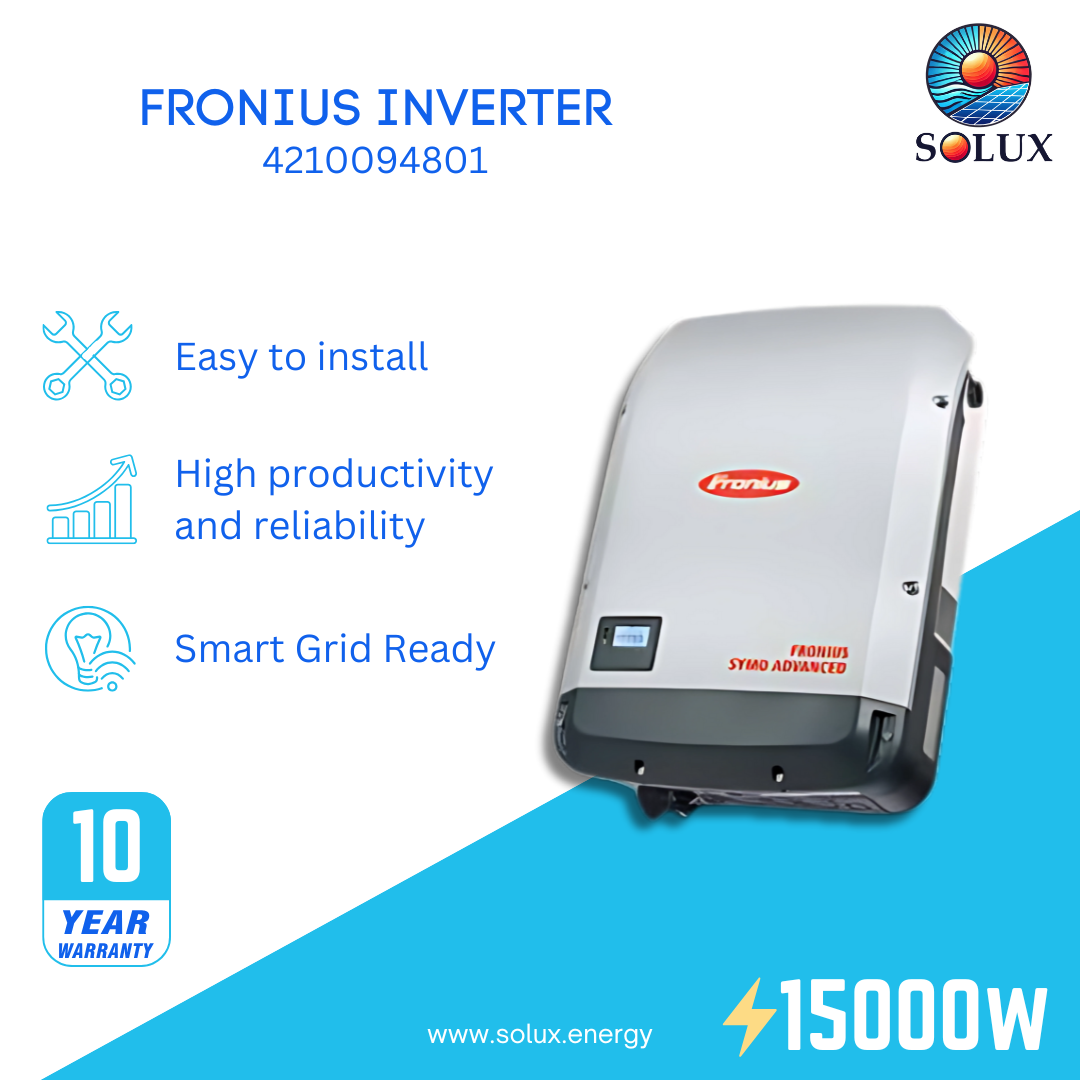 This is an image of Fronius Symo Advanced Lite FRO-SA-22.7-3-480-L 480V 3-Phase Inverter
