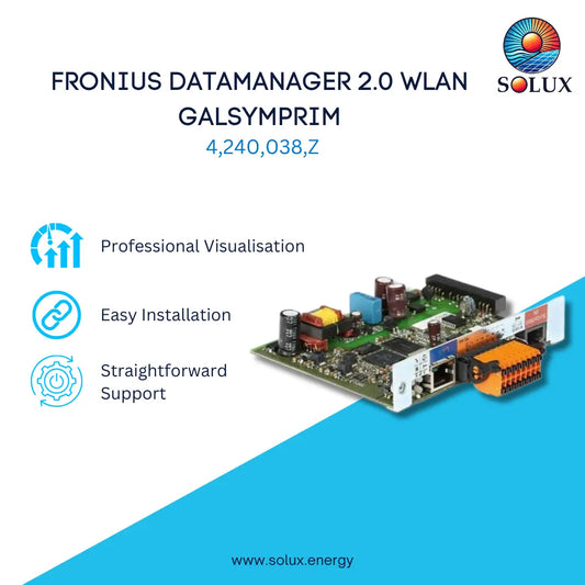 This is an image of Fronius DataManager 2.0 WLAN for Fronius GalSymPrim Inverters