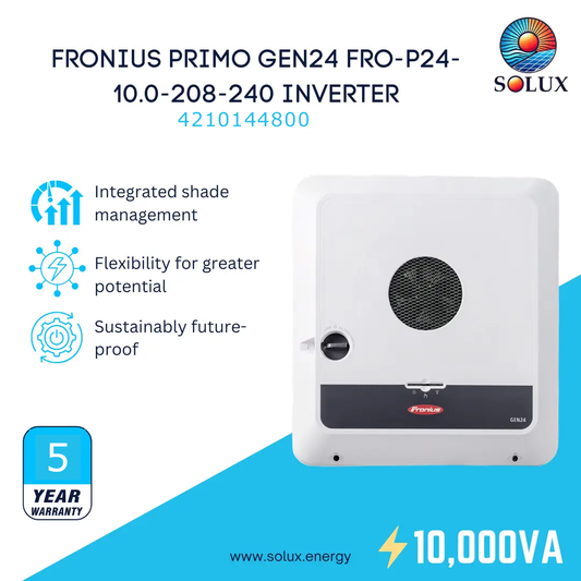 This is an image of Fronius Primo GEN24 10kW Inverter 4210144800