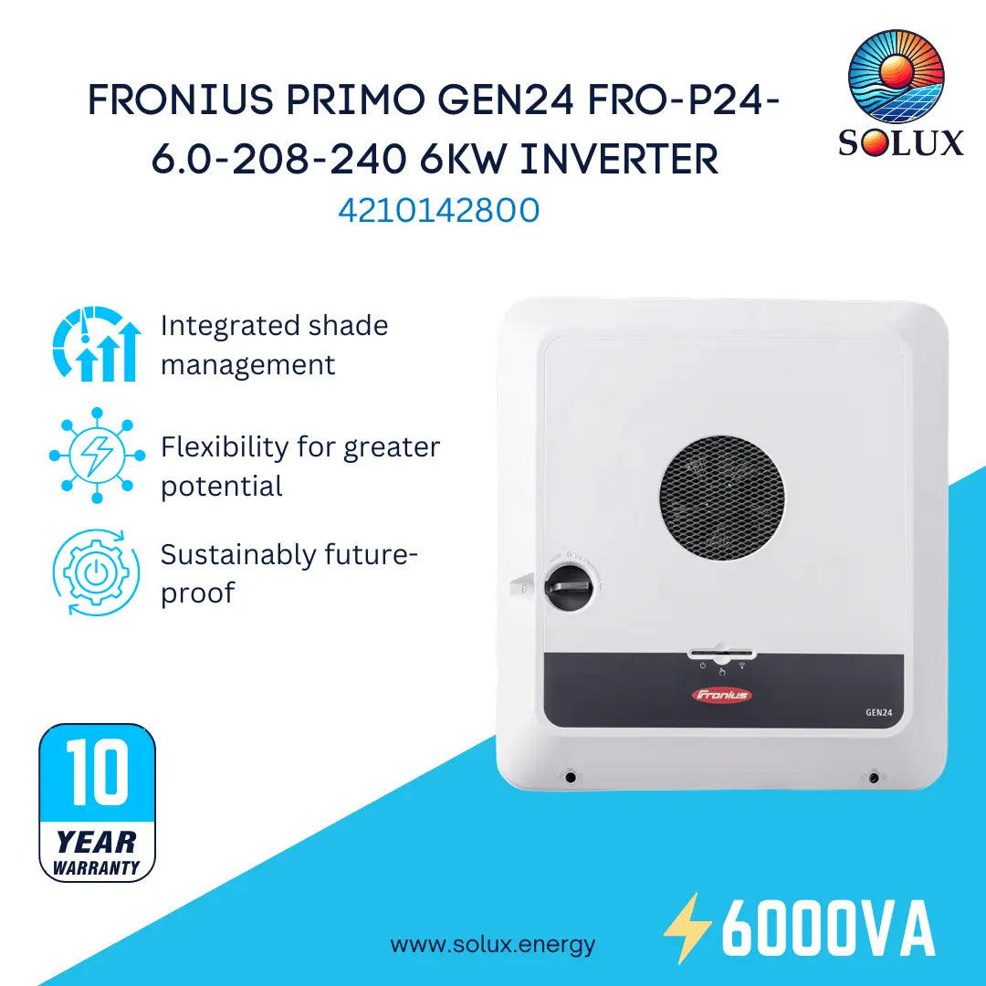 This is an image of Fronius Primo  6kW Inverter