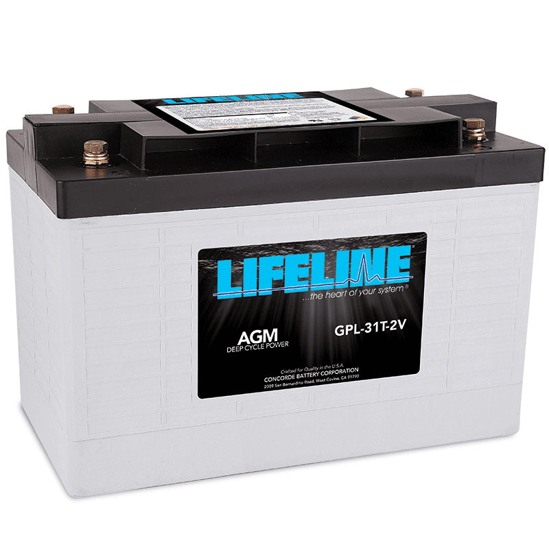 Lifeline GPL-31T 12V 105Ah AGM Sealed Battery