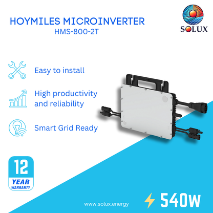 This is an image of Hoymiles HMS Microinverter 800-2T