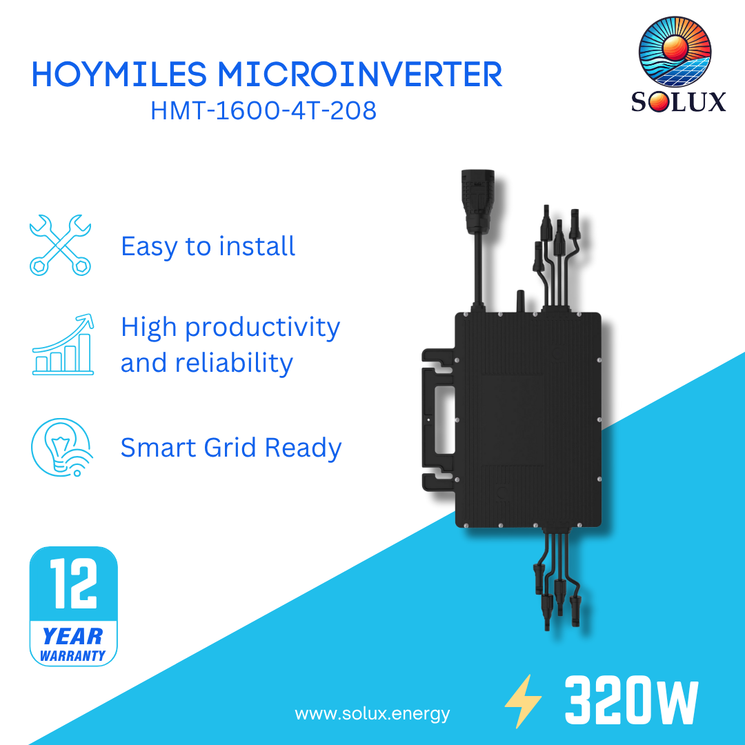 This is an image of Hoymiles 3 Phase Microinverter HMT-1600-4T-208