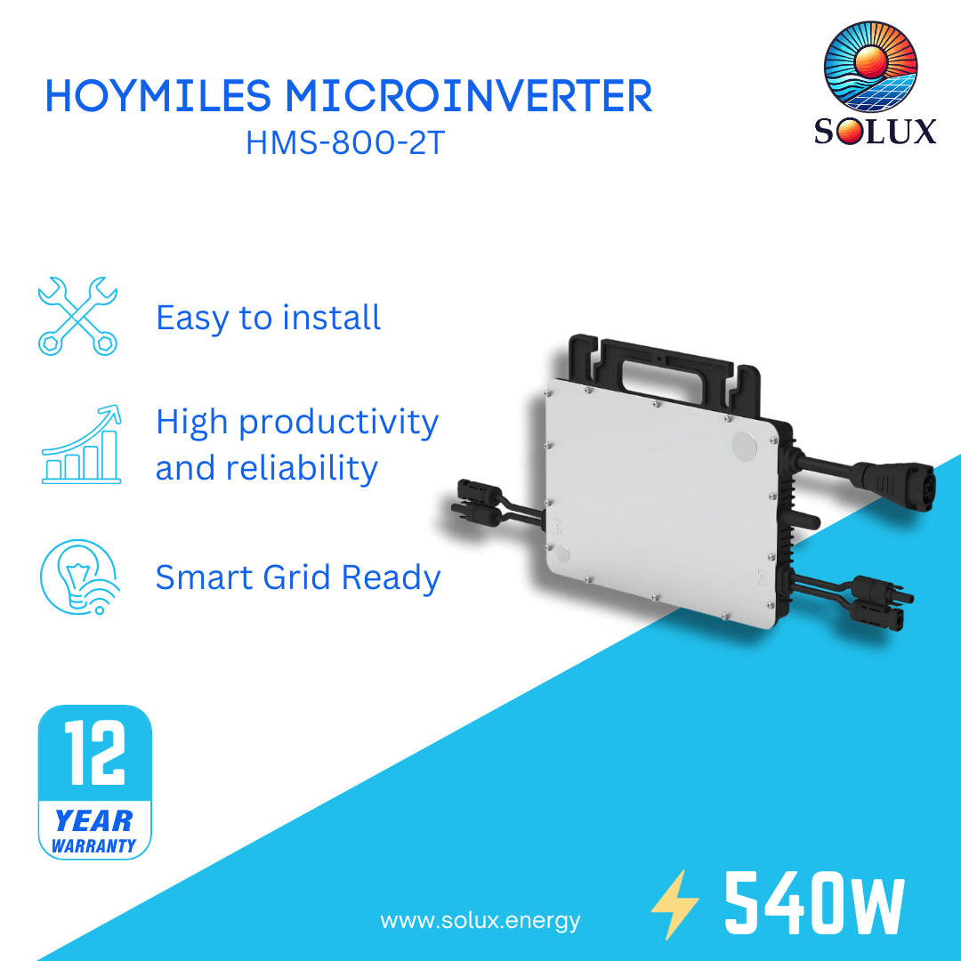 This is an image of Hoymiles HMS 800-2T Microinverter