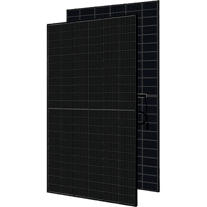 Hyundai HiS-S400YH(BK) 400Watt 132 Half-Cell Black on Black Monocrystalline Solar Panel