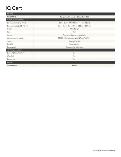 Enphase PES-CRT-1515 IQ Cart