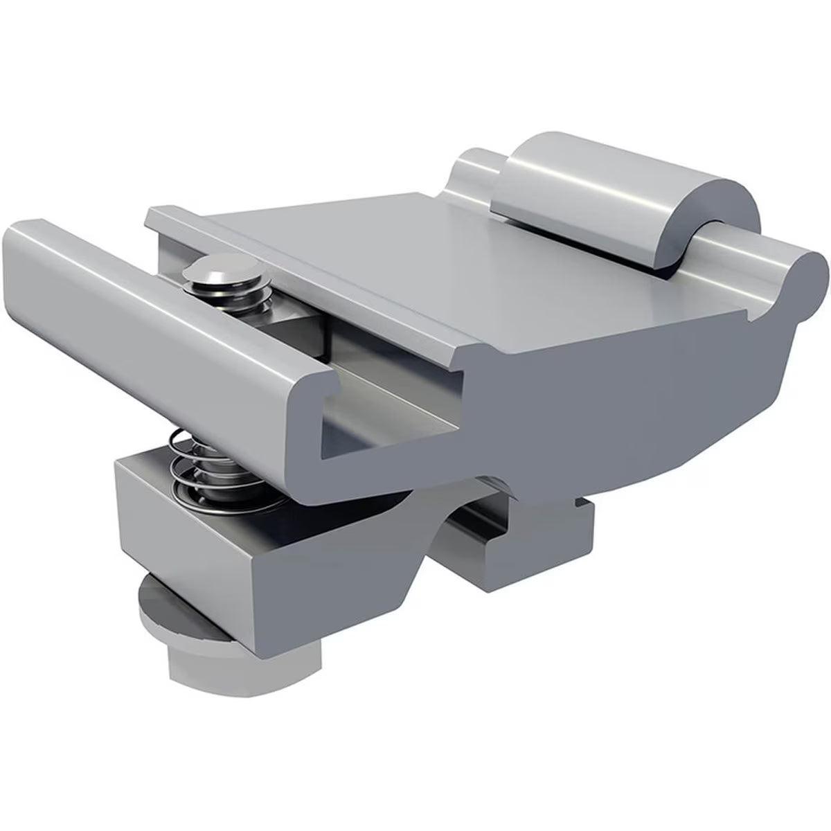 Ironridge Eclipse (XR Hidden End Clamp), Clear (Priced as each)