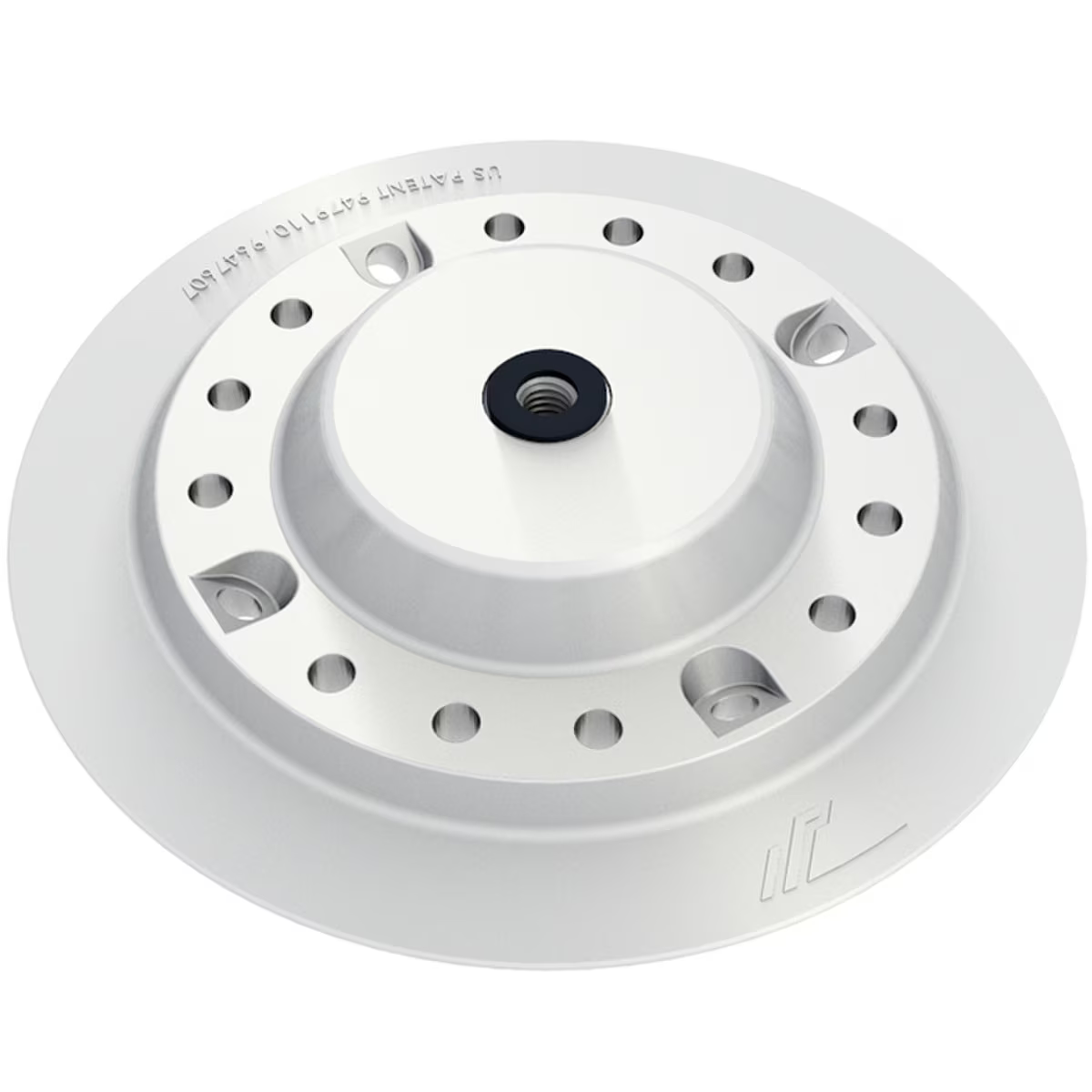 Ironridge Flat Roof Attachment, Mill (Priced as each)