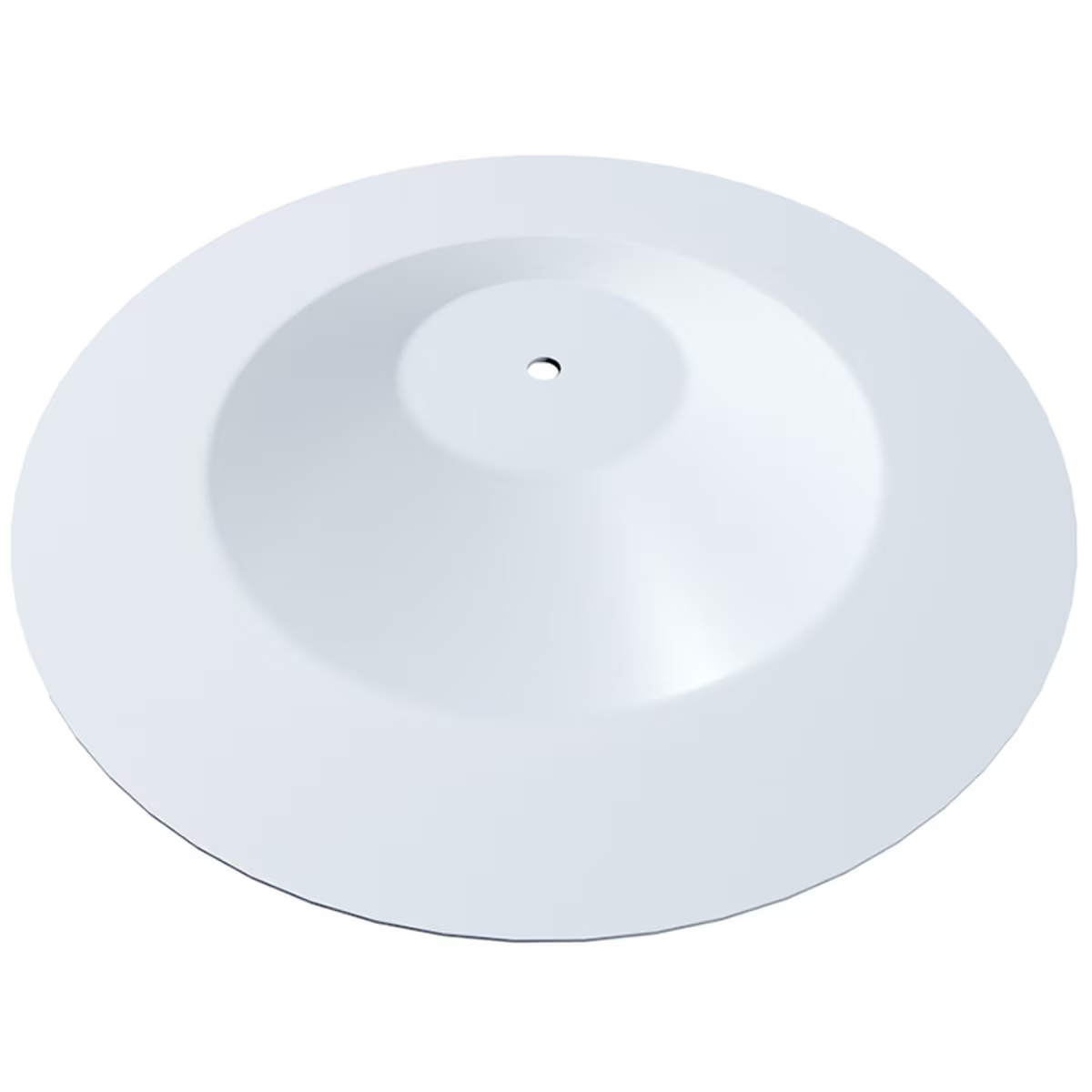 Ironridge Flat Roof Attachment, Membrane, 60 mil, TPO, Carlisle, White (Priced as each)