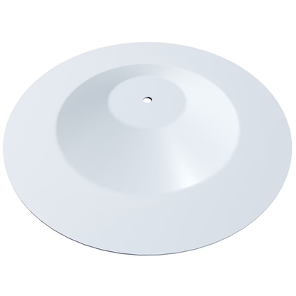 Ironridge Flat Roof Attachment, Membrane, 60 mil, TPO, Carlisle, White (Priced as each)