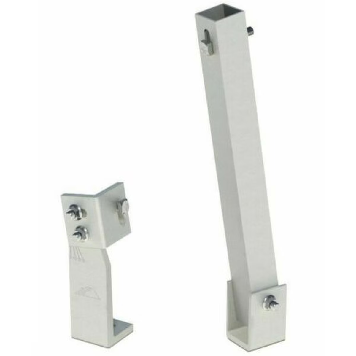 Ironridge Kit, Fixed Tilt Leg, 10", Mill (Priced as each)