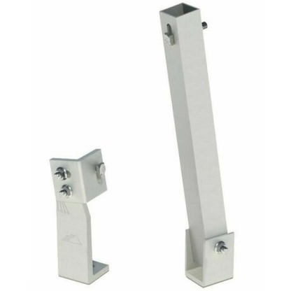 Ironridge Kit, Fixed Tilt Leg, 10", Mill (Priced as each)
