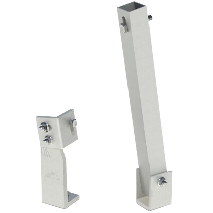 Ironridge Kit, Fixed Tilt Leg, 25", Mill (Priced as each)