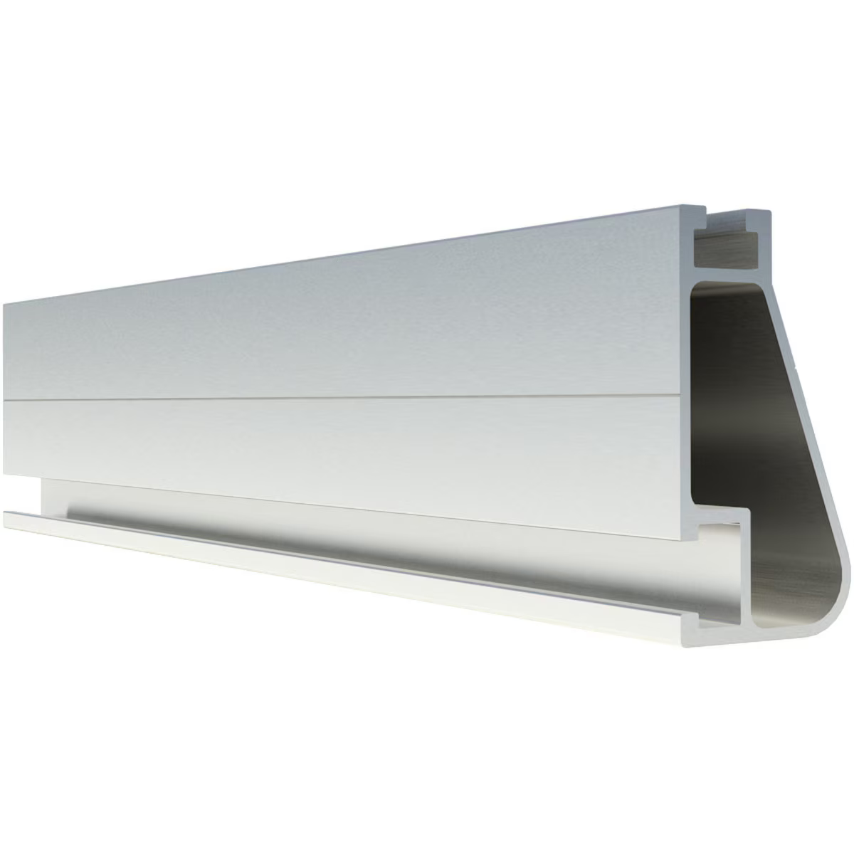 Ironridge XR100, Rail 204" (17 Feet) Clear (Priced as each)