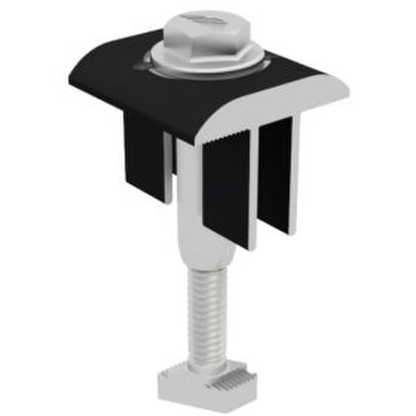 Ironridge XR Mid Clamp (30-40mm), Black, US Production (Priced as each)
