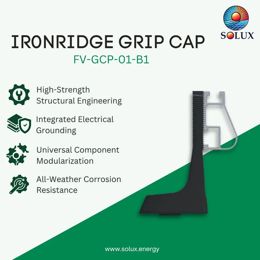 IronRidge GripCap Plus for FlashVue Black