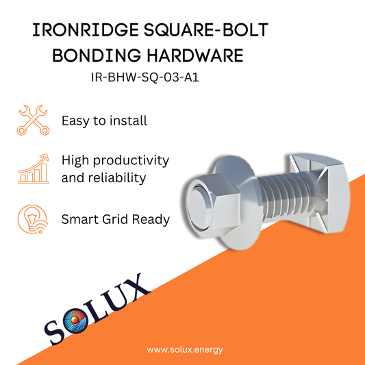 This is an image of Bolt Square Bonding Hardware Ironridge